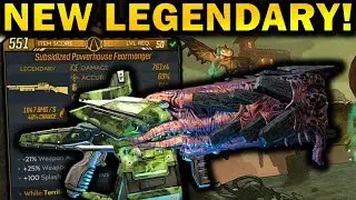 New FEARMONGER Legendary Weapon! - Borderlands 3 Bloody Harvest