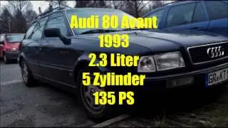 Audi 80 Avant (2.3 E) Testfahrt