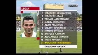 Stomil Olsztyn - Legia Warszawa 1-6, 26.08.2001, 6 kolejka