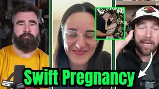 Travis Kelce Talks about Fianc&eacute; Taylor Swift Pregnancy to Kaitlin & Jason on but Here's the Bad News