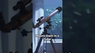 How to Build Your Own Telescope  #astronomy #universe #telescope