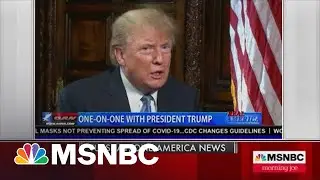 Trump Criticizes Politicians Who Play Shy About Booster Shots