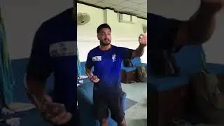 Ruman Raees Giving Tips To U-19 players