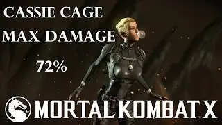 MKX - Cassie Cage (Hollywood) 72% Combo