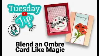 How To Make An Ombre Card Background Look Amazing