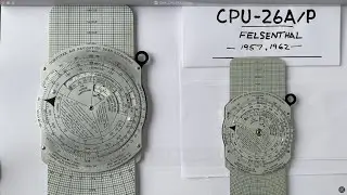 CPU-26A/P flight computer (1957, 1962) : speed calculations on the original 