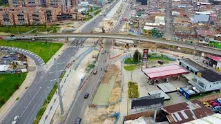 Obras de TM por la 68 entre Cll 1 y Av. de las Am&eacute;ricas - Puente Vehicular Calle 3 (9 de marzo 2025)