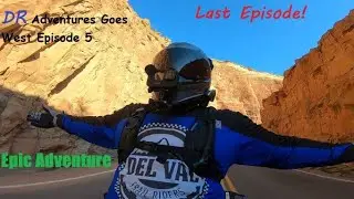 DR Adventures Goes West EP5. Grand Mesa to Grand Junction. Riding the DR650 Dual Sport Adventure