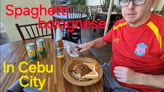 Palm Grass Hotel In Cebu City. Philippines & Having Spaghetti Bolognese Verry Nice ❤️