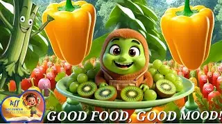 Good Food Groove! 🕺🥕| Feel the Fun!| Happy Tummy Song.