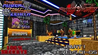 PROJECT BRUTALITY 3.0 - Auger ZENITH, The Cyberpunk MEGAWAD #1 [100% SECRETS]