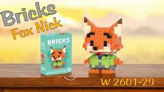 TUTORIAL MERAKIT LEGO BRICKS [ FOX NICK ] W2601-29