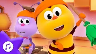 Be-Be Is Going To Clean | Clean Up Song | Boogie Bugs Nursery Rhymes & Kids Songs