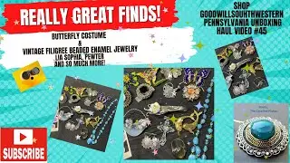SHOP GOODWILL SOUTHWESTERN PENNSYLVANIA UNBOXING HAUL VIDEO #45