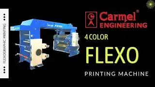 Flexo Printing Press - Carmel Engineering, Madurai