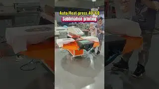 Automatic Rotary Heat press machine with 4 stations