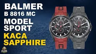 BALMER B 8816MC : JAM TANGAN BALMER MODEL SPORT KACA SAPPHIRE TERBARU (2023)