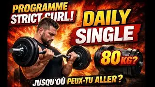 COMMENT PRENDRE 50 kg AU STRICT CURL / PROGRAMME DAILY SINGLE 💪