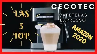 ✔LAS 5 MEJORES CAFETERAS EXPRESSO CECOTEC de AMAZON 2020☕