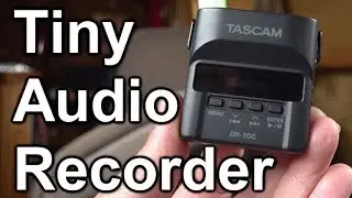 Tascam DR-10C compact audio recorder review