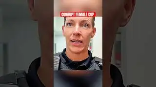 Clueless Female Rookie Corrupt Cop Gets Owned😨