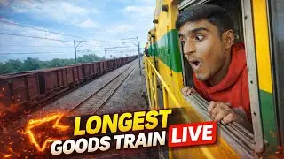 Indian Train simulator Live 😱😱//Longest Goods Train Challenge//Train Game for Android #train