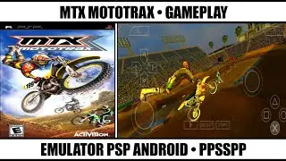 MTX Mototrax Gameplay PPSSPP | Best PSP Games | Emulator PSP Android