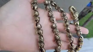 Brass Dragon Claw Wallet Chain