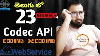 Encoding and Decoding of REST Web Service -23 |CODEC API