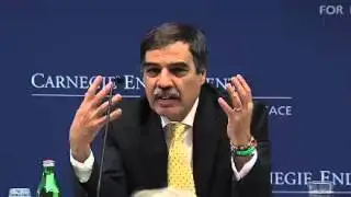 Former Libyan National Transitional Council Finance Minister Ali Tarhouni