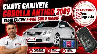 👉 Como programar chave canivete do Corolla 2009 passo a passo (r&aacute;pido e f&aacute;cil)FINAL UMA SUPER DICA!