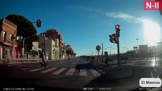Ruta Barcelona - Lloret de Mar (Timelapse)