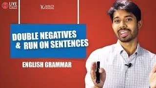 Double Negatives and Run on Sentences | English 2nd Paper | Ayman Sadiq
