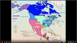 History Map of North America 2000 / 北米歴史地図2000