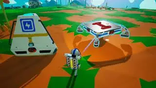 Обзор:Astroneer #1 Нашел непонятную штуку,нужна помощь!!!