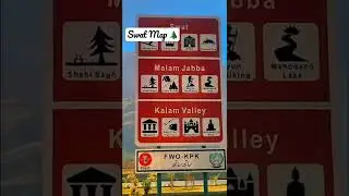 Swat Map #kalam_swat #danyalchaudry #kallarsyedan