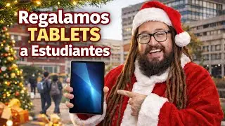 Regalamos TABLETS a estudiantes… Especial de NAVIDAD 🎄🎁😭