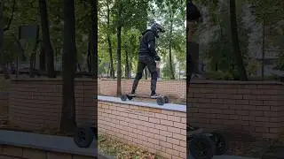 Катаюсь в парке #липецк #электроскейт #eskate #esk8 на evolve hadean carbon