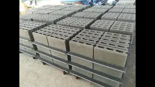 QT6 CHB Machine in Philippine | Concrete Hollow Block Machine with Offline-Cuber in 2024