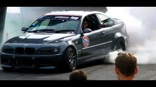 BMW E46 6.3 AMG 525KM 650Nm Adam Zajączek DRIFT OPEN Motopark Koszalin 2018