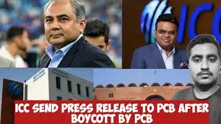 ICC Send Press Release to PCB for Meeting after the Bycoot of IND Match by PAK Government 