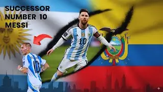 Franco Mastantuono Takes Messi&rsquo;s Iconic No.10 Shirt in Argentina vs Ecuador Clash! 🔥🇦🇷