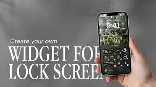 👩&zwj;🎨 Create Your Own Widget for Lock Screen 📱| iOS17 Customisations for iPhone | 2023!