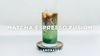 HOME CAFE | Matcha Espresso Fusion