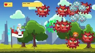 Corona Fighter - TechnoSpire - Game Jam 2021
