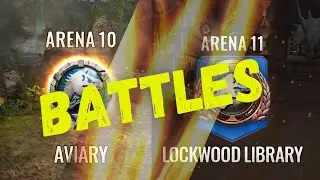 Aviary and Library battles. JURASSIC WORLD ALIVE 2.3 PVP BATTLES
