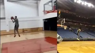 Zach Lavine 360 FREE THROW LINE DUNK?!!
