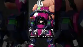 Lắp r&aacute;p FRUITY ROBO 3 - DEMON CLAW cực chất! #shorts