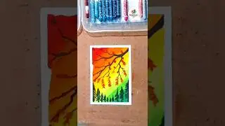 Peaceful Landscape Drawing to Relax Your Mind