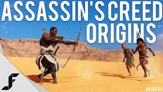 ASSASSIN'S CREED ORIGINS 4K 60FPS - 60 Minutes with